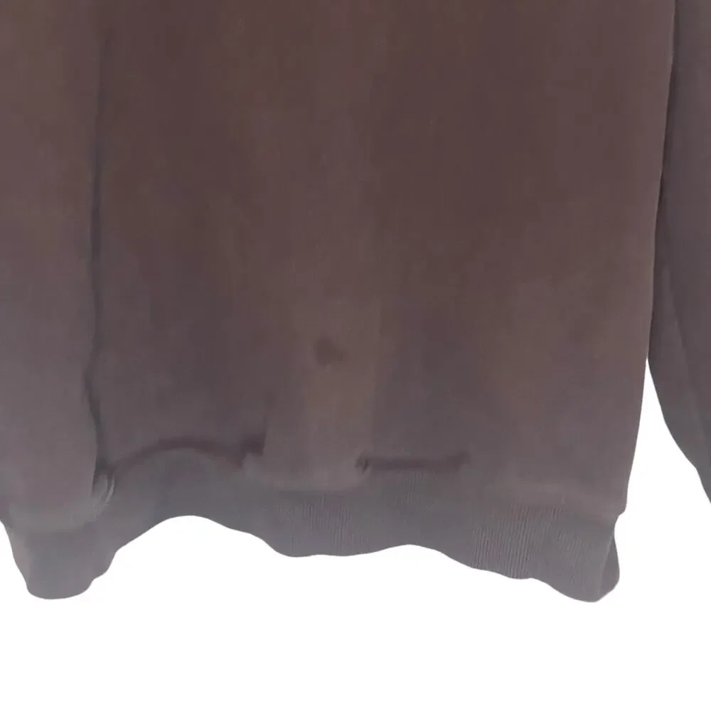 Psyco Skaterboards Men's Size Medium Chocolate Brown Crewneck Sweater‎